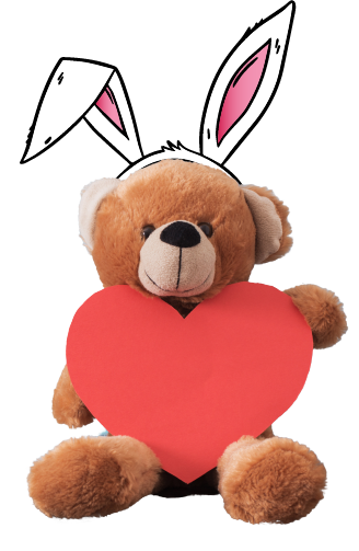 3d ultrasound with heartbeat teddy bear